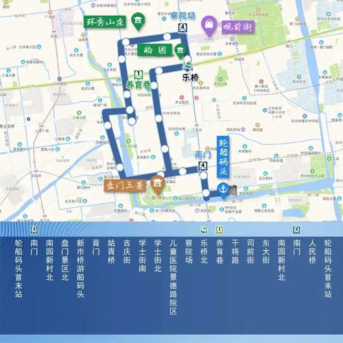 苏州公交车路线查询-六路公交车的路线查询