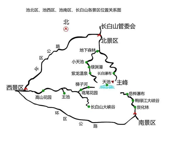 长白山地图-长白山地图高清全图