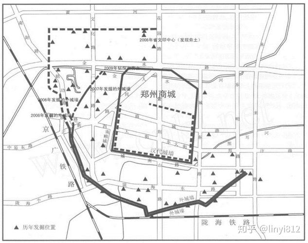 郑州商城-郑州商城平面图