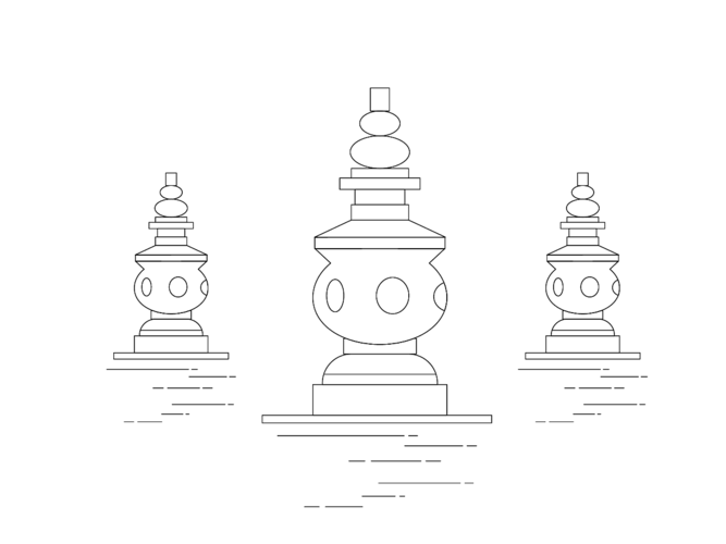三潭印月图片-三潭印月图片简笔画